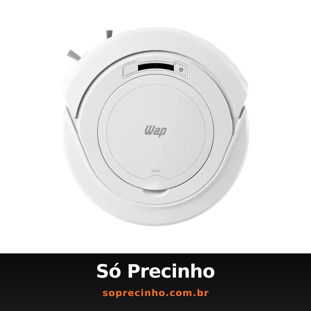 Robô Aspirador de Pó WAP ROBOT W90 PÉROLA Automático 3 em 1