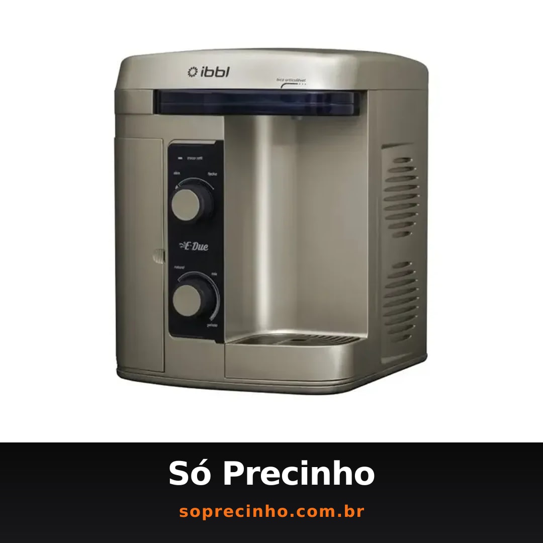 Purificador De Água Ibbl E-due Prata 79073001