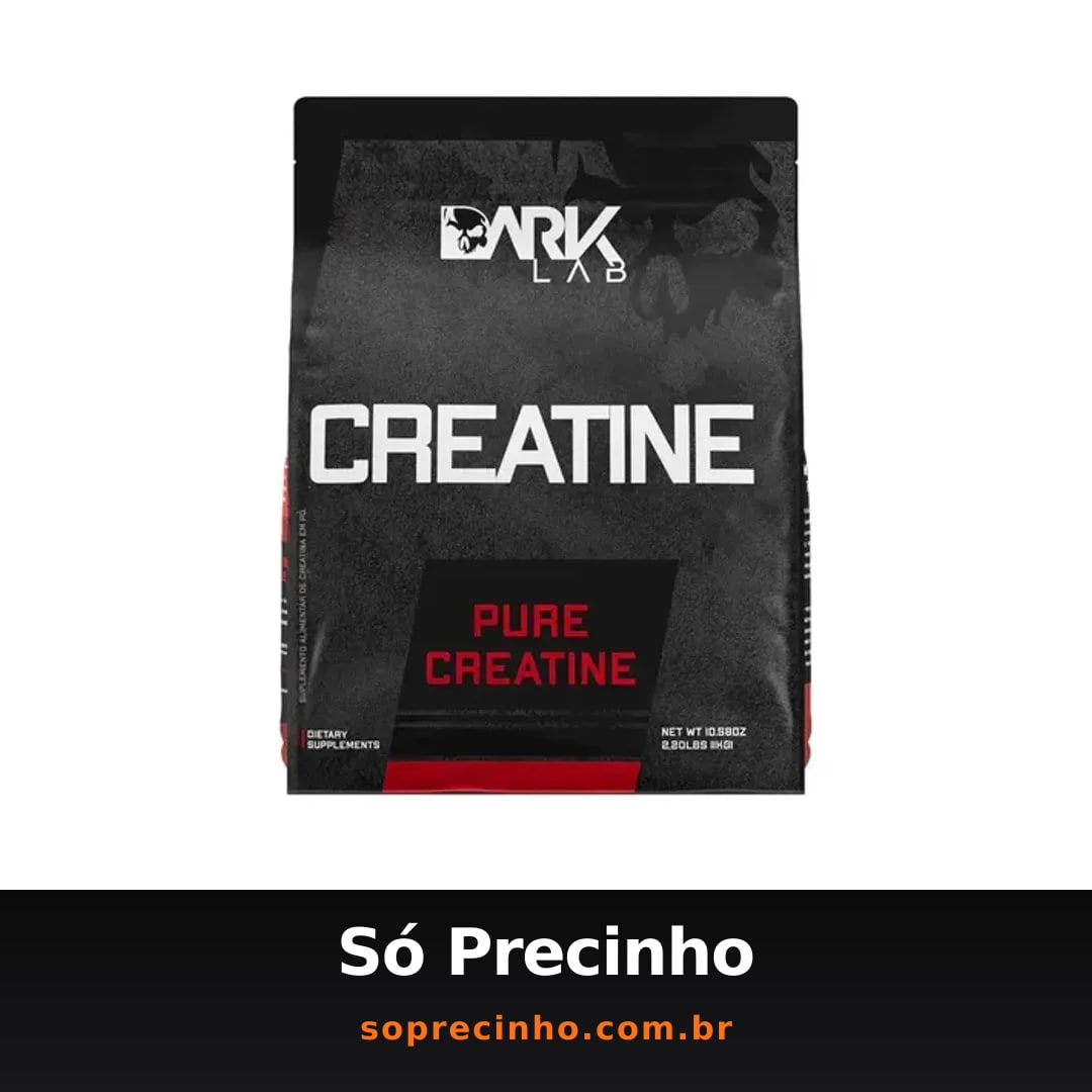 Creatina Monohidratada Pura 1kg Dark Lab Unidade Sem sabor