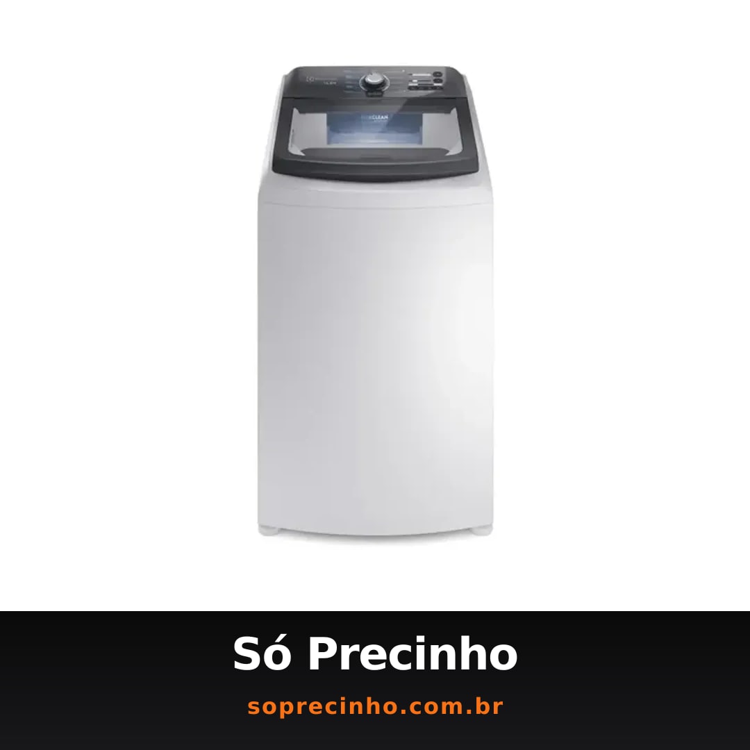 Máquina De Lavar Electrolux 14,5kg Efficient Jetclean Lee15 Branco