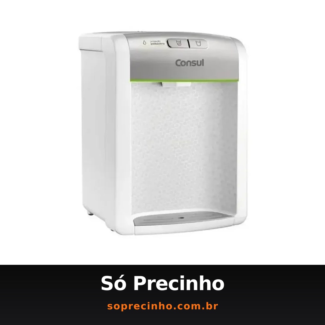 Purificador De Água Natural E Gelada Bivolt Consul - Branco