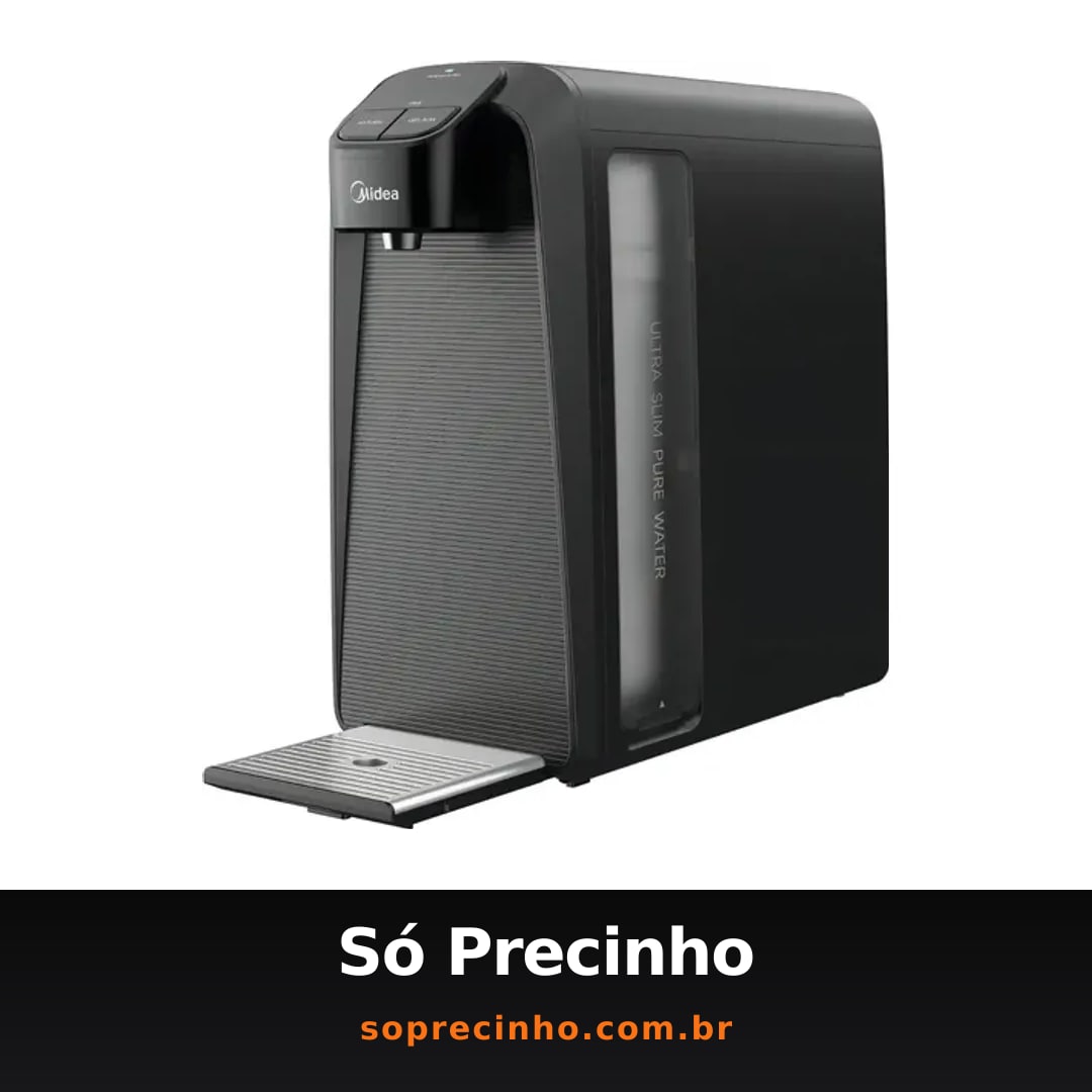 Purificador De Água Slimpure Bivolt Midea Cinza