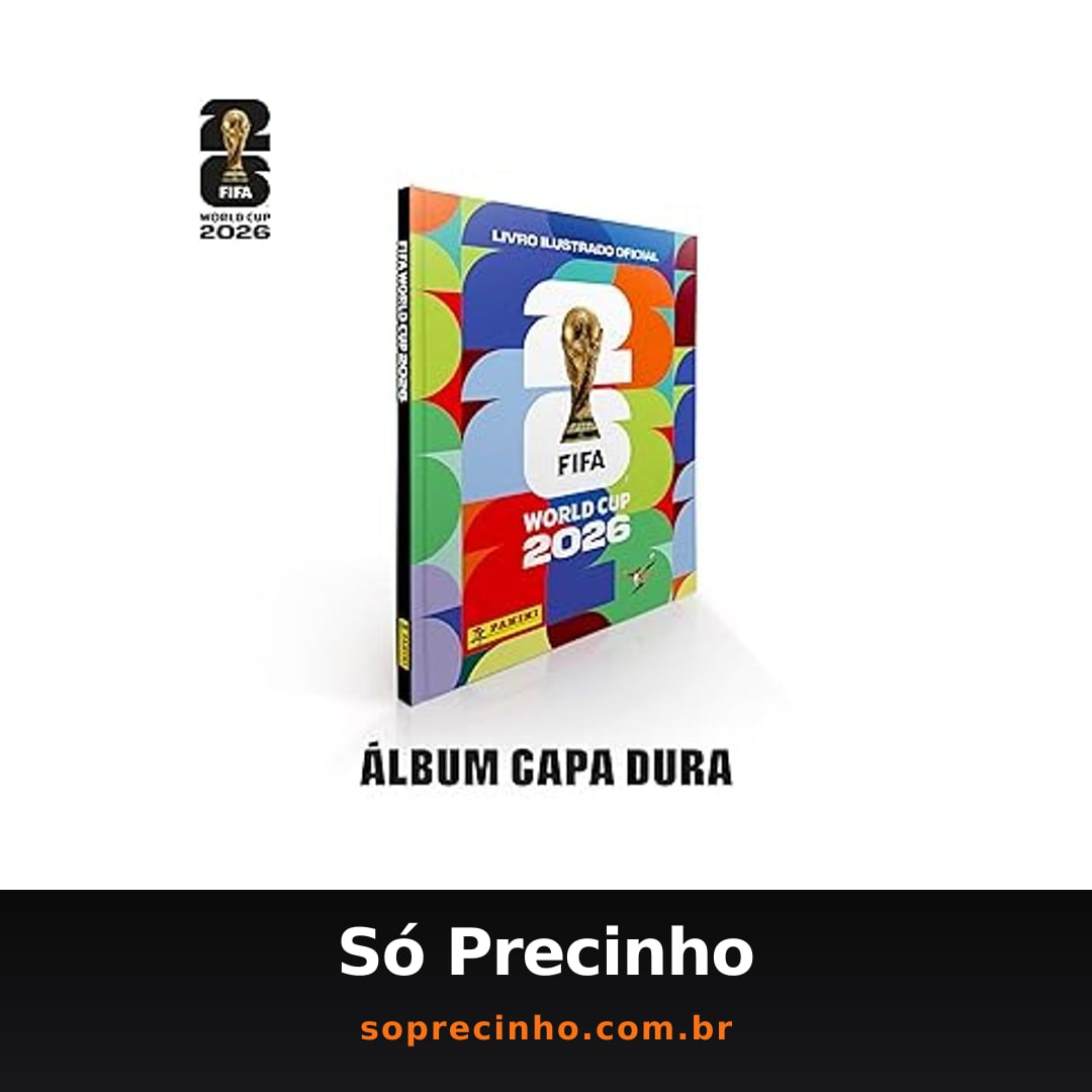Copa do Mundo 2026 Álbum de Figurinhas Capa Dura FIFA WORLD CUP 2026™
